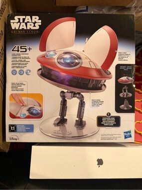 Hasbro Star Wars Obi-Wan Kenobi Red and White Probe Droid Electronic Figure